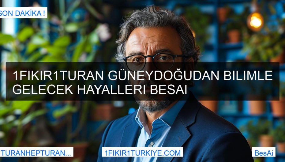1Fikir1Turan Güneydoğudan Bilimle Gelecek Hayalleri BesAi