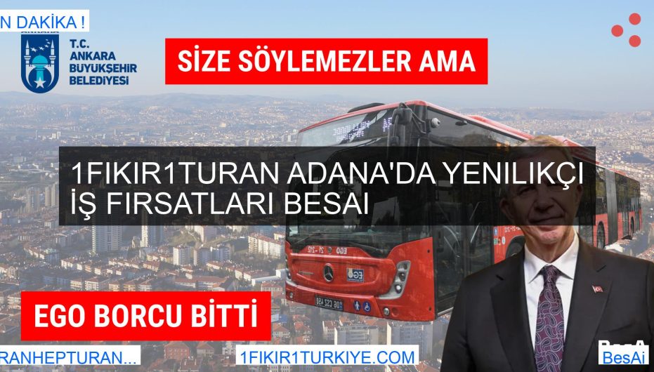 1Fikir1Turan Adana'da Yenilikçi İş Fırsatları BesAi