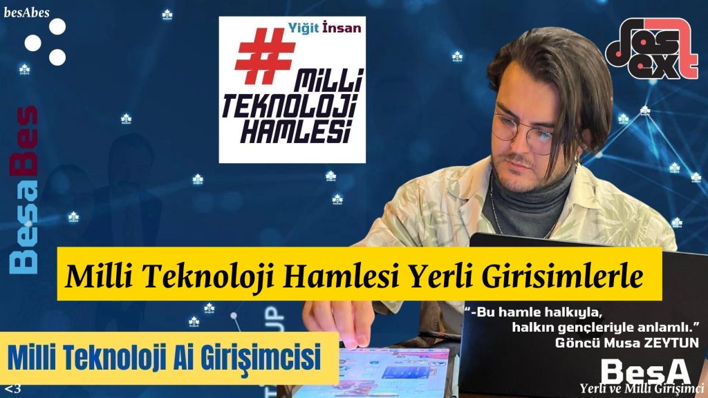 milli-teknoloji-hamlesi ile milli teknoloji hamlesi yerli girişimlerle geleceği kucakla hakkında etkileyici bir görsel.